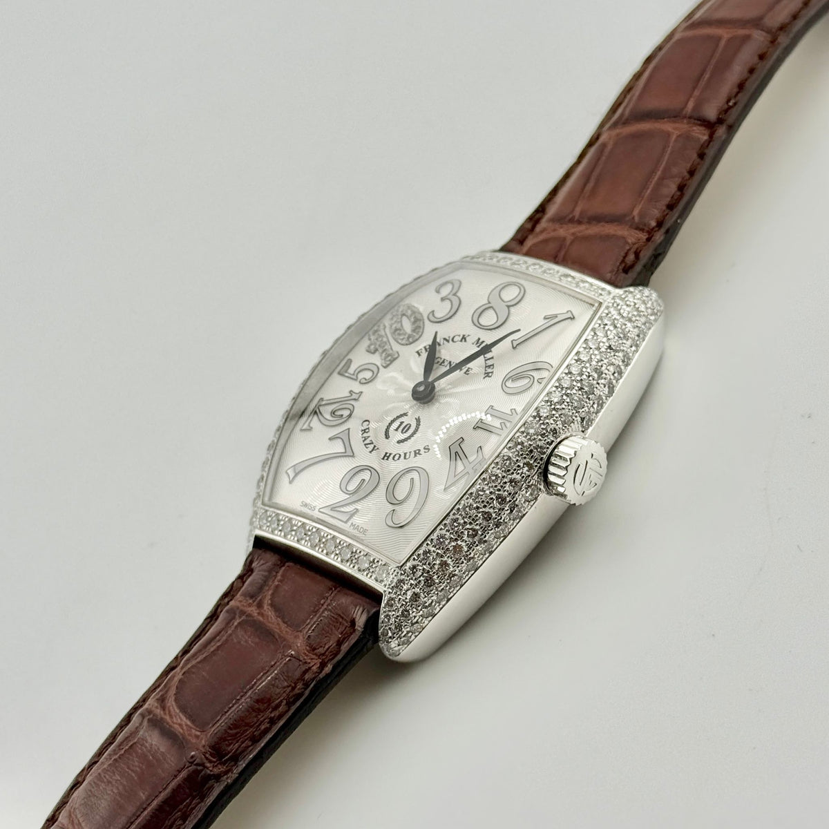 Franck Muller Cintree Curvex Crazy Hours 36mm Men's Watch 7880 CH REL D 10D