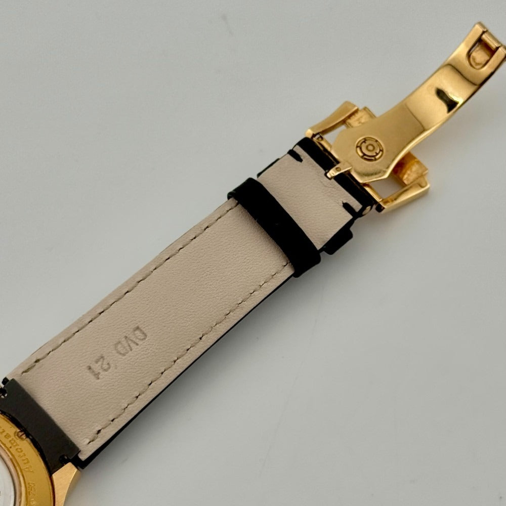 Piaget Grande Polo 18k Yellow Gold Gray Dial 42.5mm Automatic Men's Watch P10384