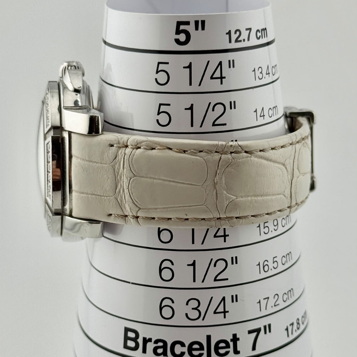 Baume & Mercier Capeland Steel 36mm Quartz Diamond Bezel Ladies Watch 65435