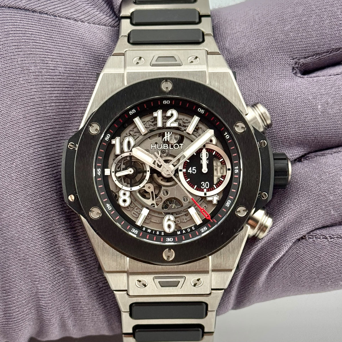Hublot Big Bang Unico Chronograph 45mm Titanium Men's Watch 411.NM.1170.NM