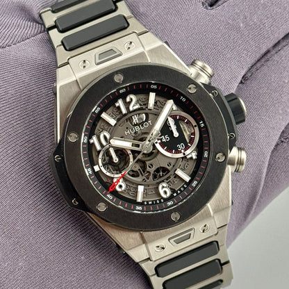 Hublot Big Bang Unico Chronograph 45mm Titanium Men's Watch 411.NM.1170.NM