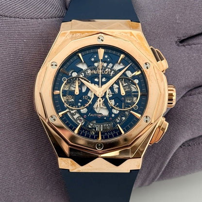 Hublot Classic Fusion Auto 45mm 18k Rose Gold Men's Watch 525.OX.5180.RX.ORL21