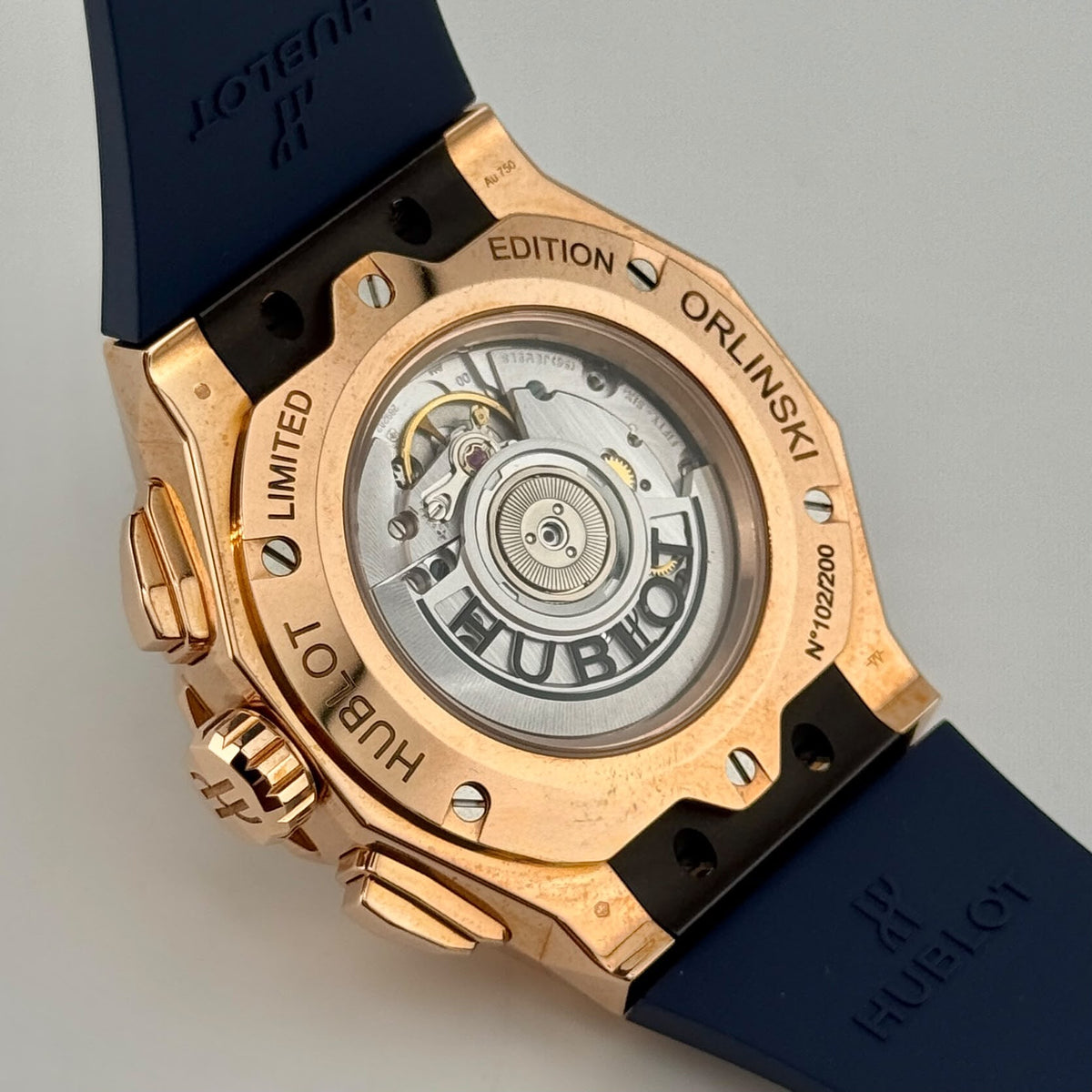 Hublot Classic Fusion Auto 45mm 18k Rose Gold Men's Watch 525.OX.5180.RX.ORL21
