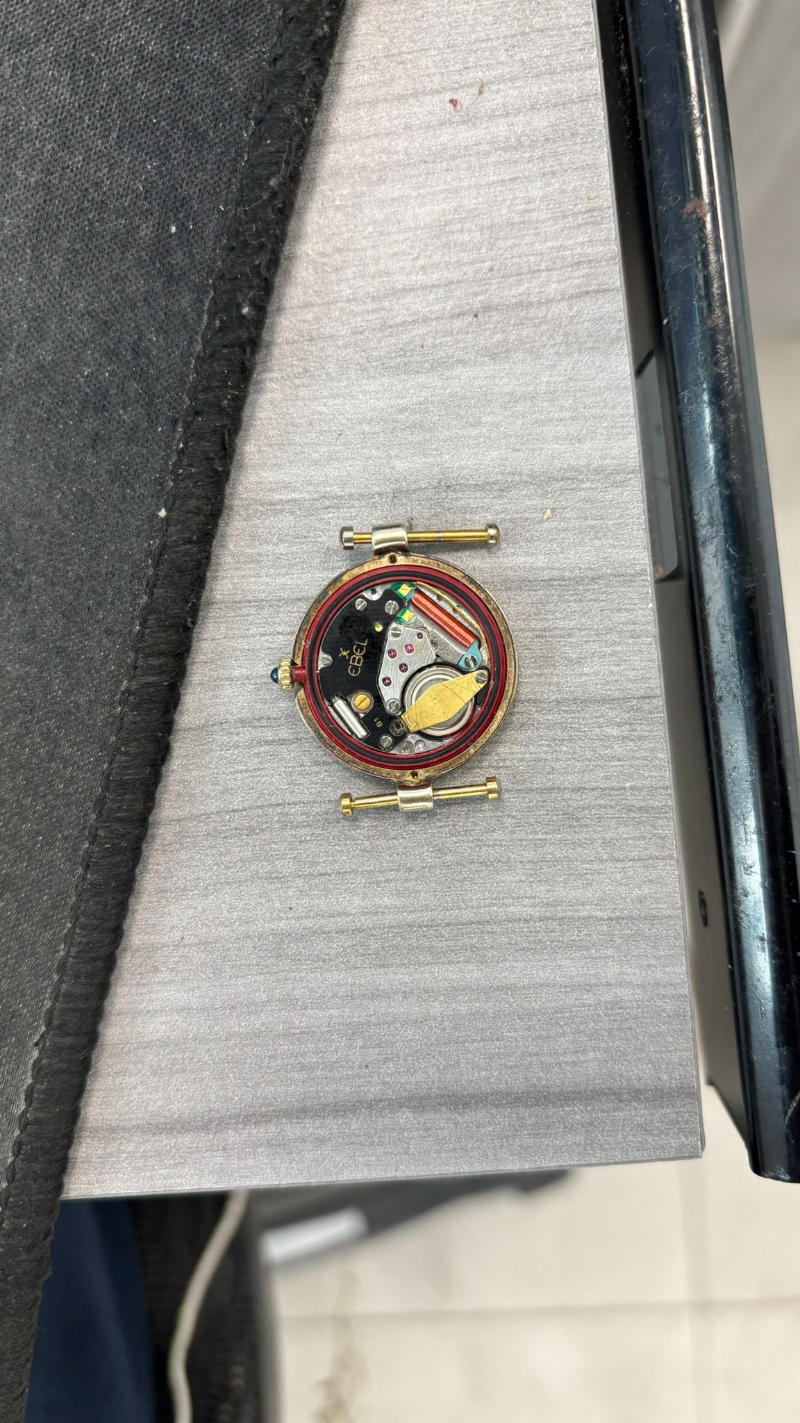 Must de Cartier Vendôme 24mm Quartz Diamond Dial & Bezel Vintage Ladies Watch