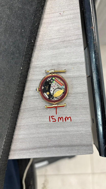 Must de Cartier Vendôme 24mm Quartz Diamond Dial & Bezel Vintage Ladies Watch