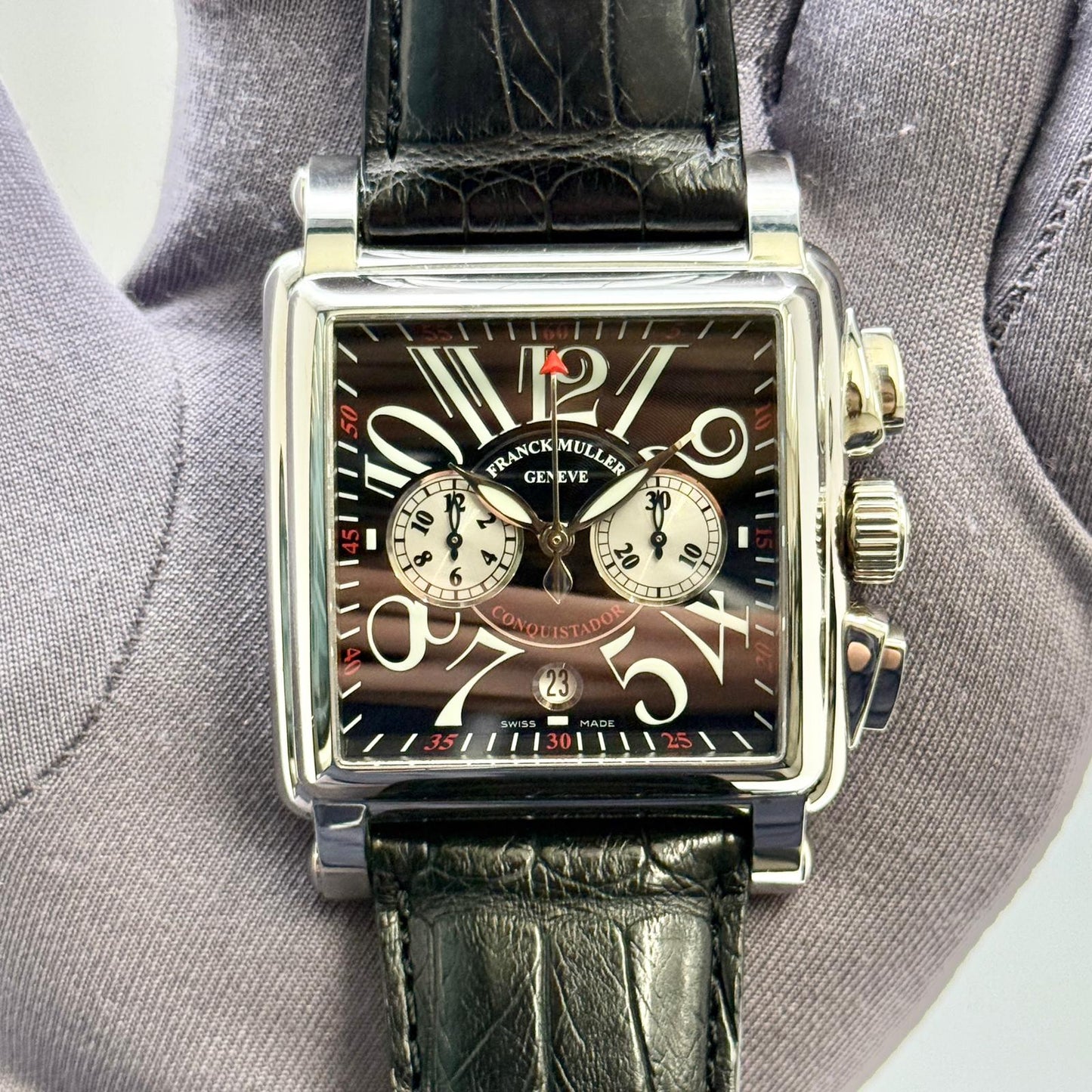 Franck Muller Conquistador Cortez Chrono Automatic 54x41mm Men's Watch 10000 HCC