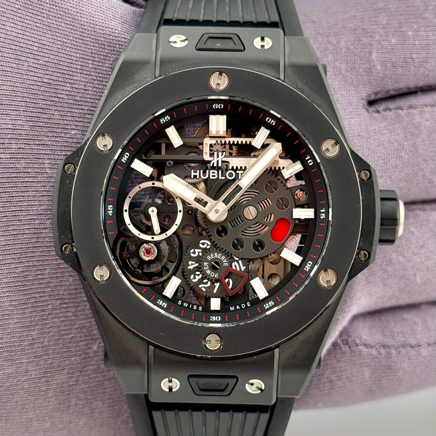 Hublot Big Bang Meca-10 45mm Ceramic Automatic Men's Watch 414.CI.1123.RX