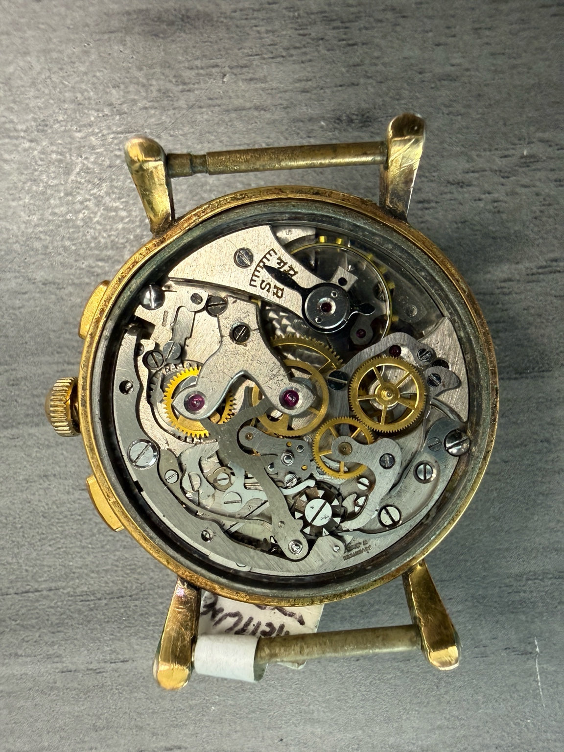 Breitling Premier Chronograph Diamond Dial 36mm Gold Filled Men's Vintage Watch