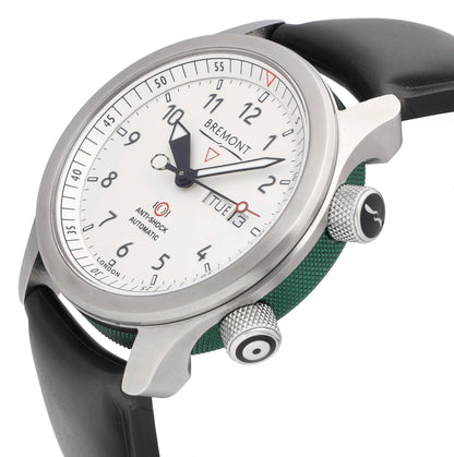 Bremont Martin Baker II White Dial Green Barrel 43mm Men’s Watch MBII-WH-GN-S