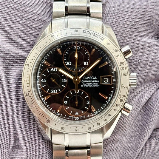 Omega Speedmaster Date 40mm Chrono Automatic Black Dial Men's Watch 3211.50.00