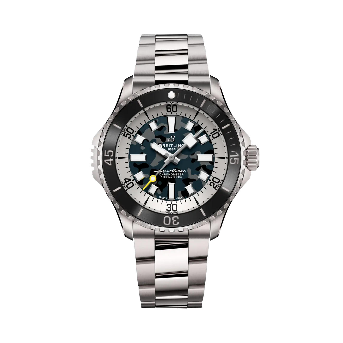 Breitling Superocean 46mm Super Diver Titanium Auto Men's Watch E10379351B1E1