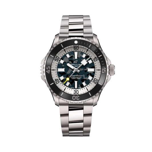 Breitling Superocean 46mm Super Diver Titanium Auto Men's Watch E10379351B1E1