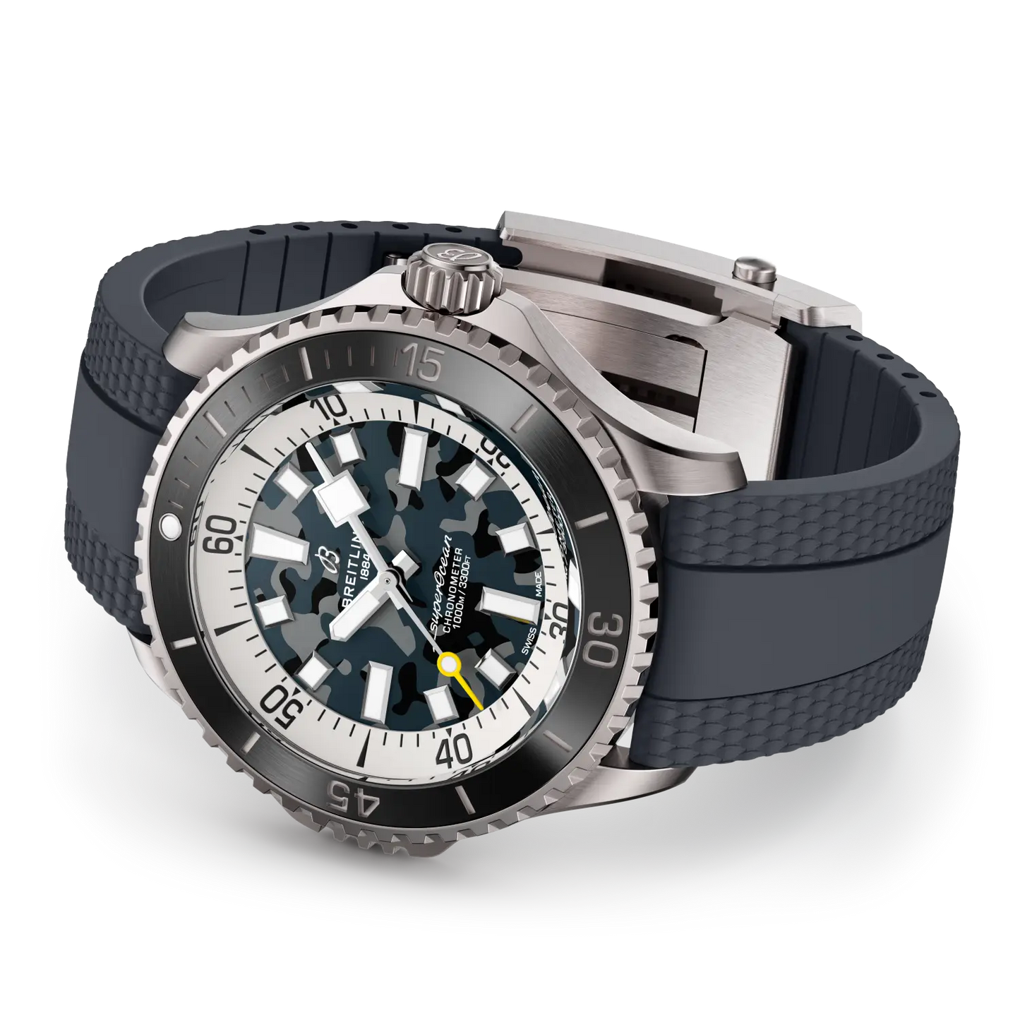 Breitling Superocean Super Diver Auto 46mm Titanium Men's Watch E10379351B1S1