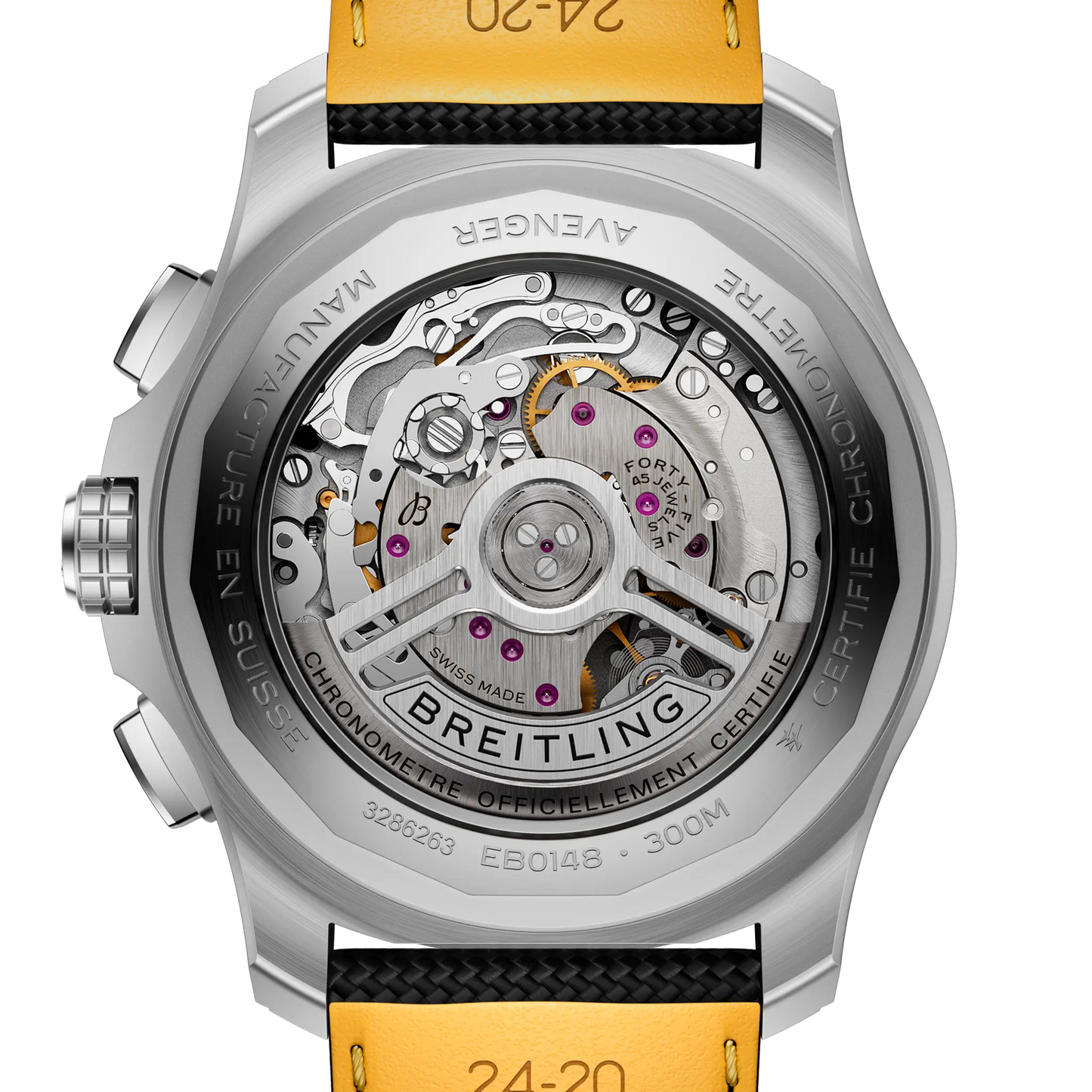 Breitling Super Avenger Chrono Titanium 46mm Automatic Men's Watch EB0148101B1X1