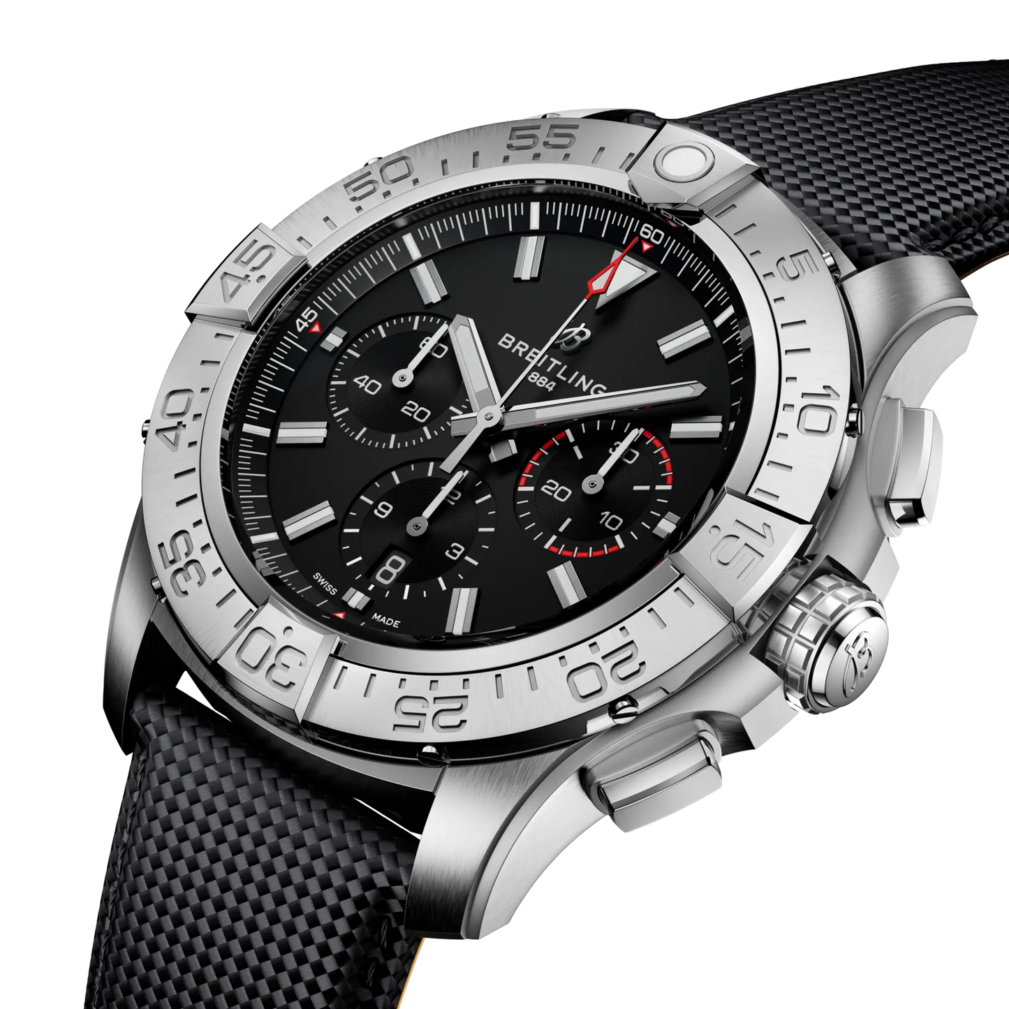 Breitling Super Avenger Chrono Titanium 46mm Automatic Men's Watch EB0148101B1X1