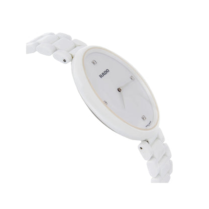 Rado Esenza Touch 33mm Quartz White Diamond Dial Ceramic Ladies Watch R53092712