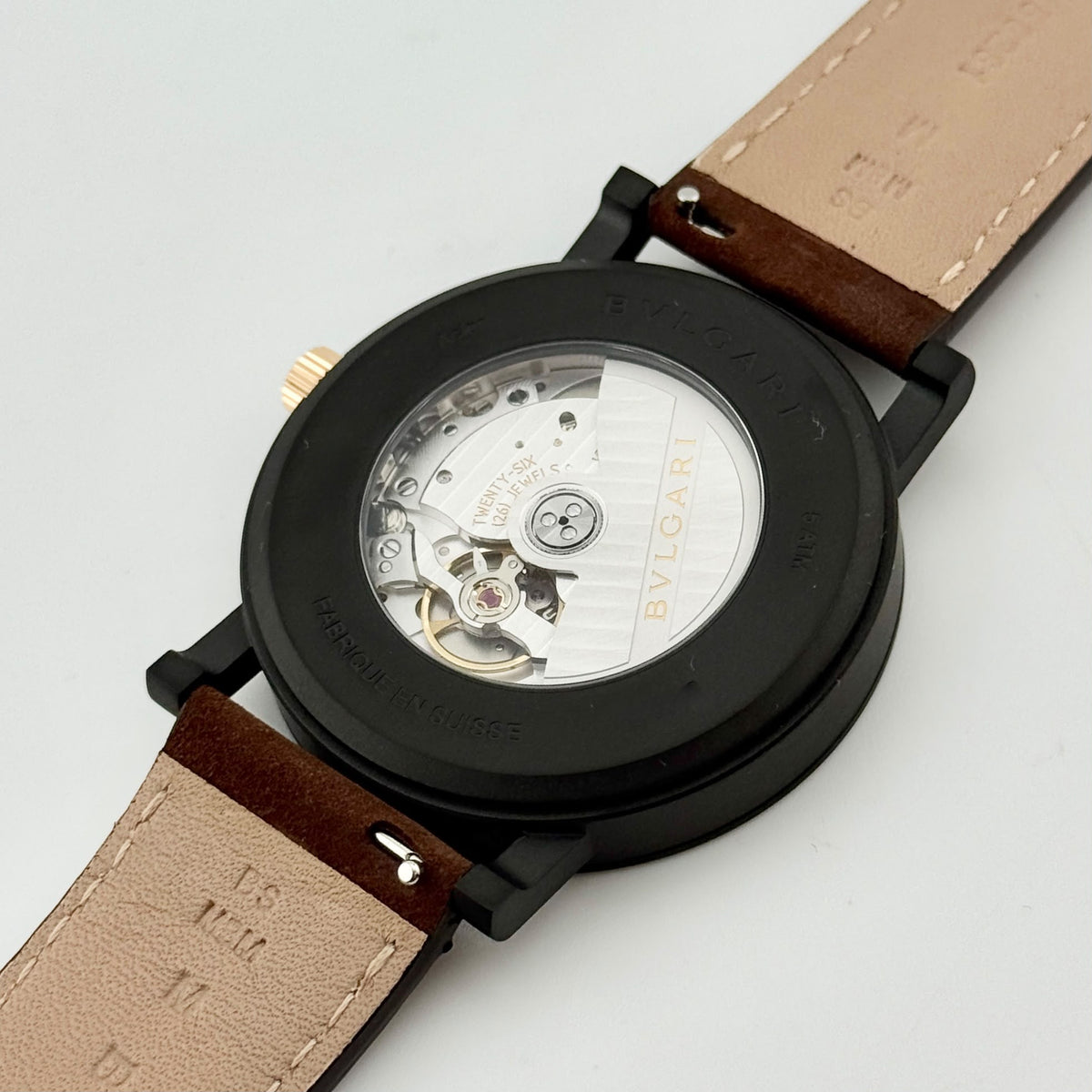 Bvlgari Bvlgari Roma 103219 exhibition caseback