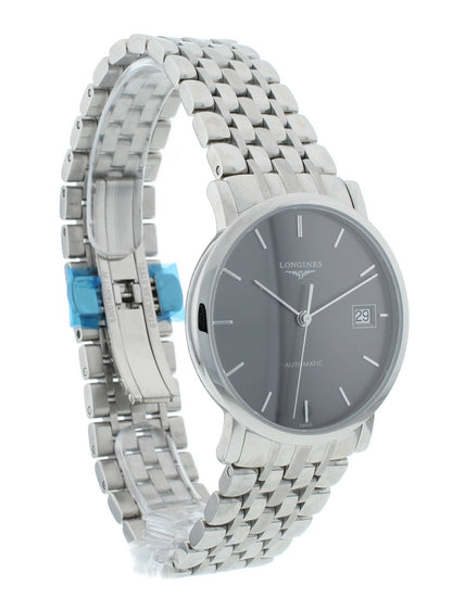 Longines Elegant 34.5mm Automatic Gray Dial Ladies Watch L4.809.4.72.6