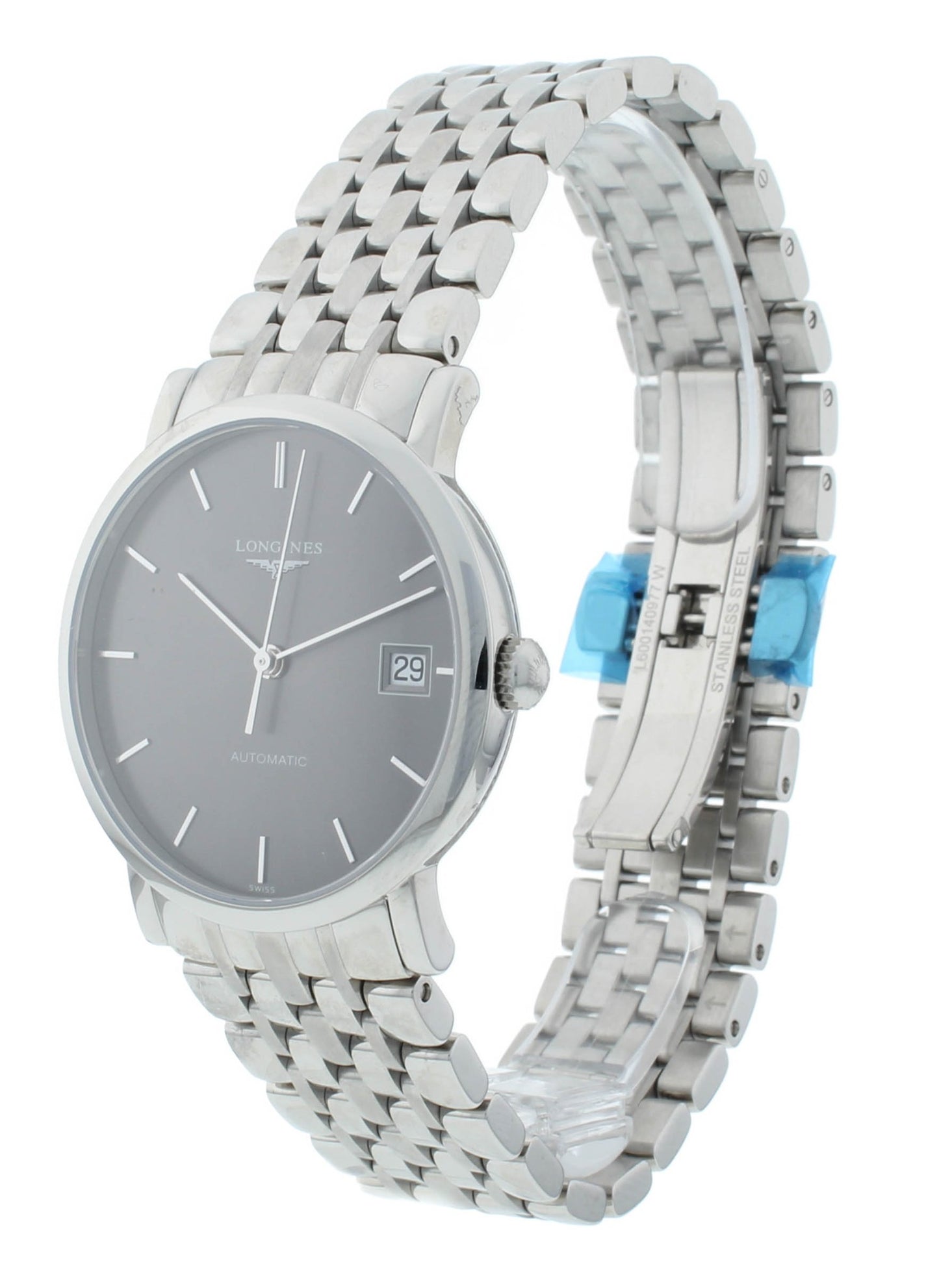 Longines Elegant 34.5mm Automatic Gray Dial Ladies Watch L4.809.4.72.6