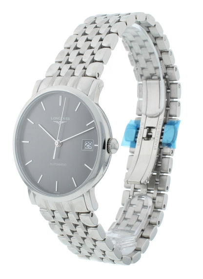 Longines Elegant 34.5mm Automatic Gray Dial Ladies Watch L4.809.4.72.6