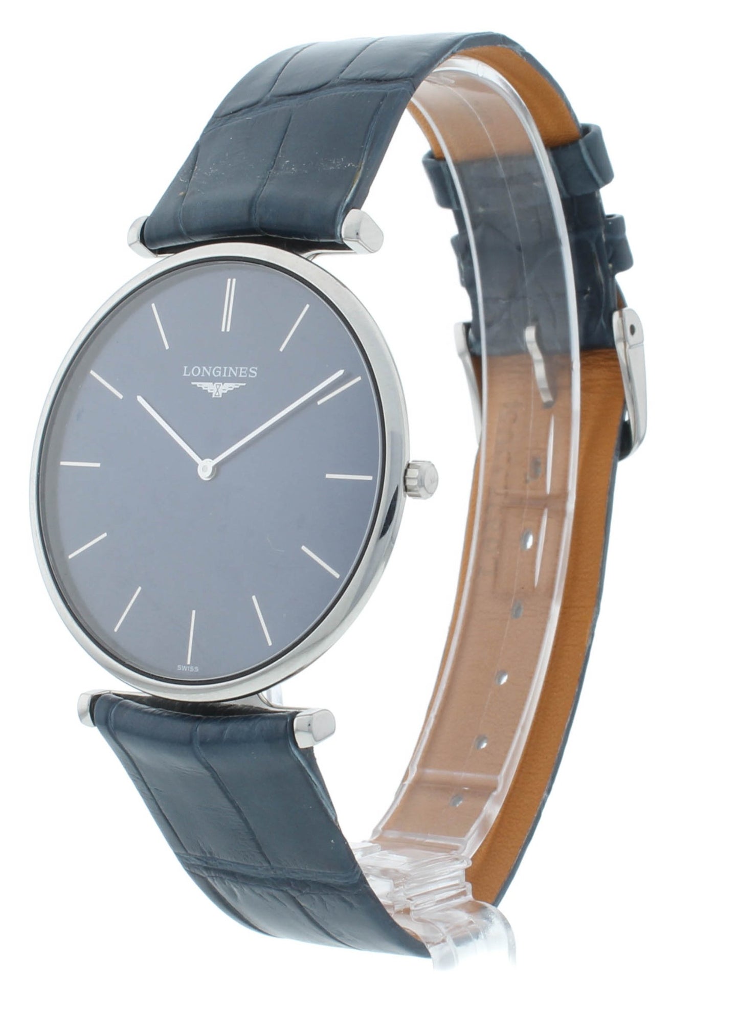 Longines La Grande Classique Blue Dial Quartz 37mm Men's Watch L4.766.4.95.2