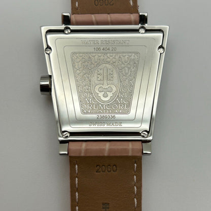 Corum Trapeze Pink MOP Dial 38mmx36mm Quartz Ladies Watch 106.404.47/0008 PM52