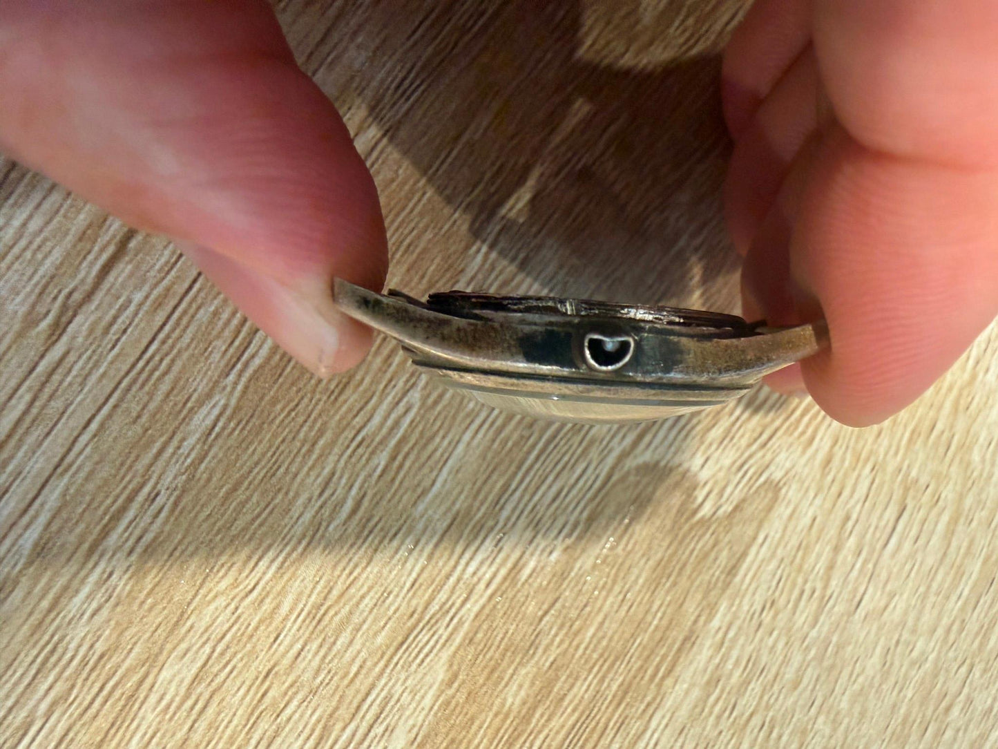 Defective Regnal Watch Swiss Made Vintage 29mm Manual Silver Dial Ladies Watch