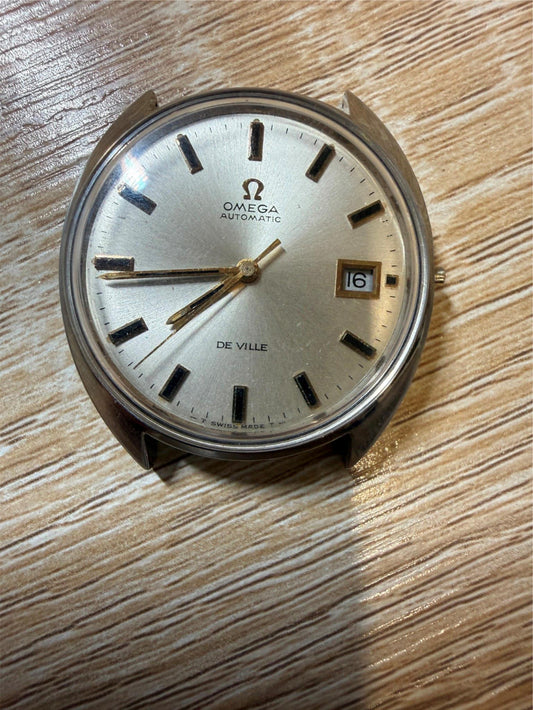 Omega Seamaster DeVille Head Only 36mm Automatic Silver Dial Vintage Men's Watch