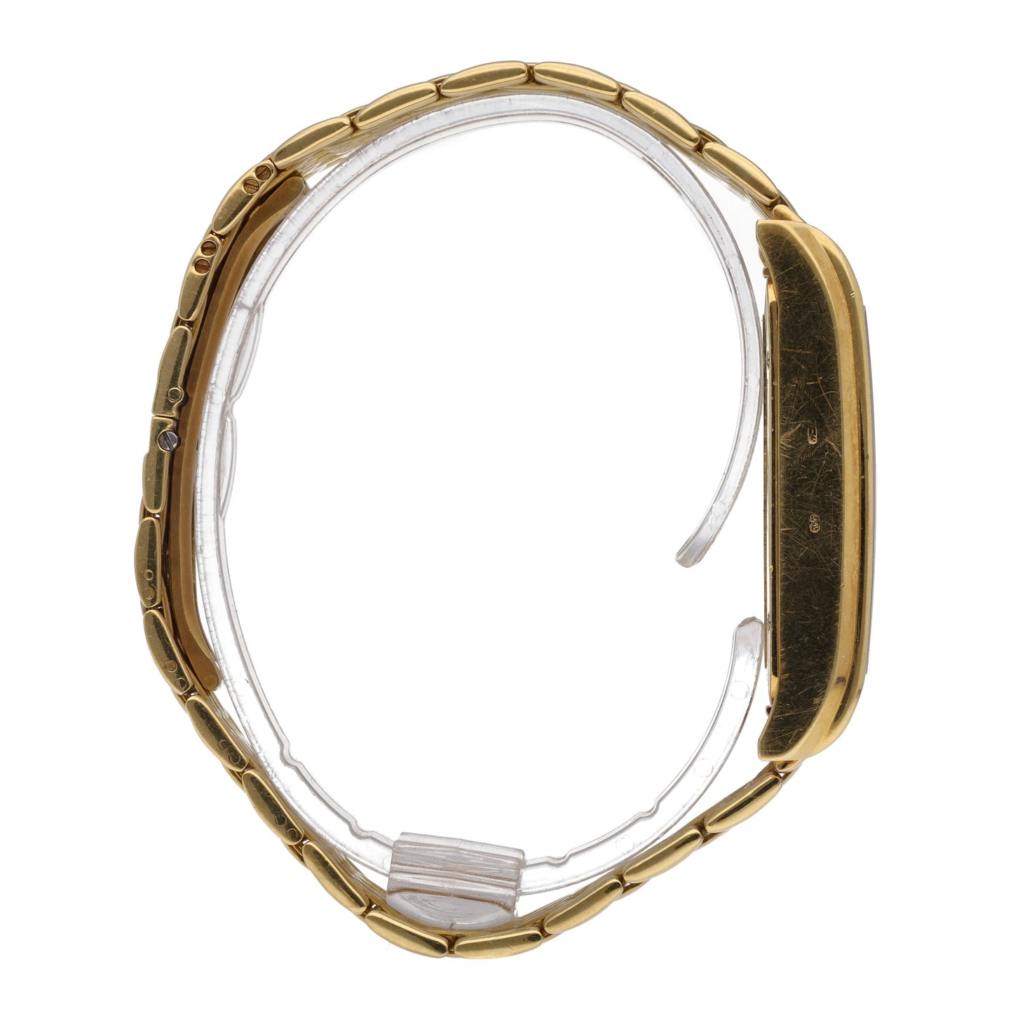 IWC Novecento 38 x 26.5 Automatic 18k Yellow Gold Perpetual Calendar Watch 3545