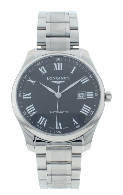 Longines Master 42mm Automatic Black Dial Men's Watch L2.893.4.51.6