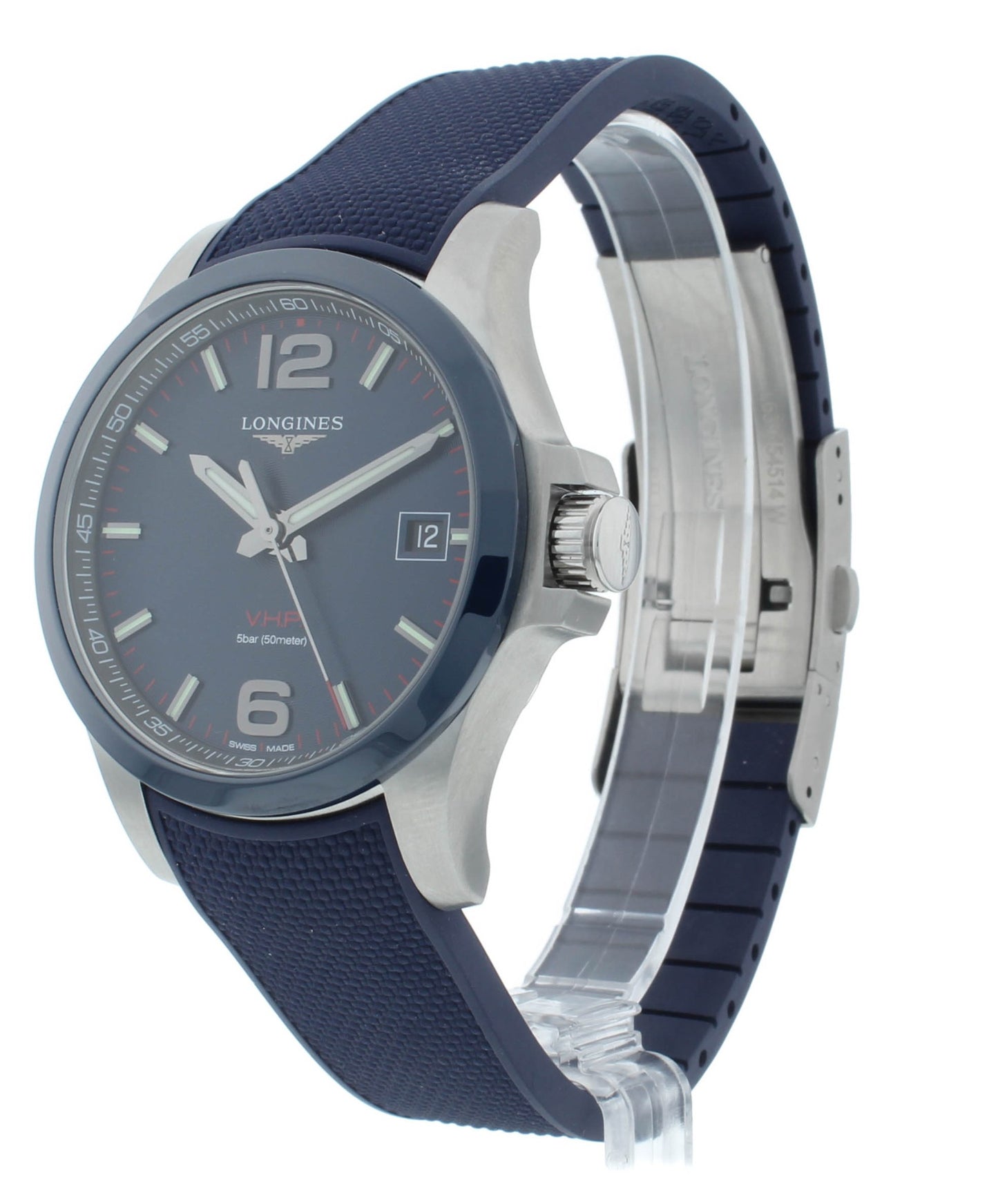 Longines Conquest V.H.P. 41mm Quartz Blue Dial Men's Watch L3.719.4.96.9