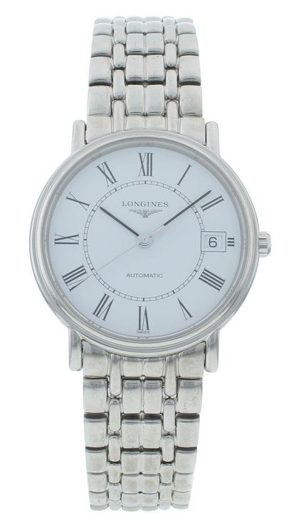 Longines Presence 34.5mm Automatic White Dial Ladies Watch L4.821.4.11.6