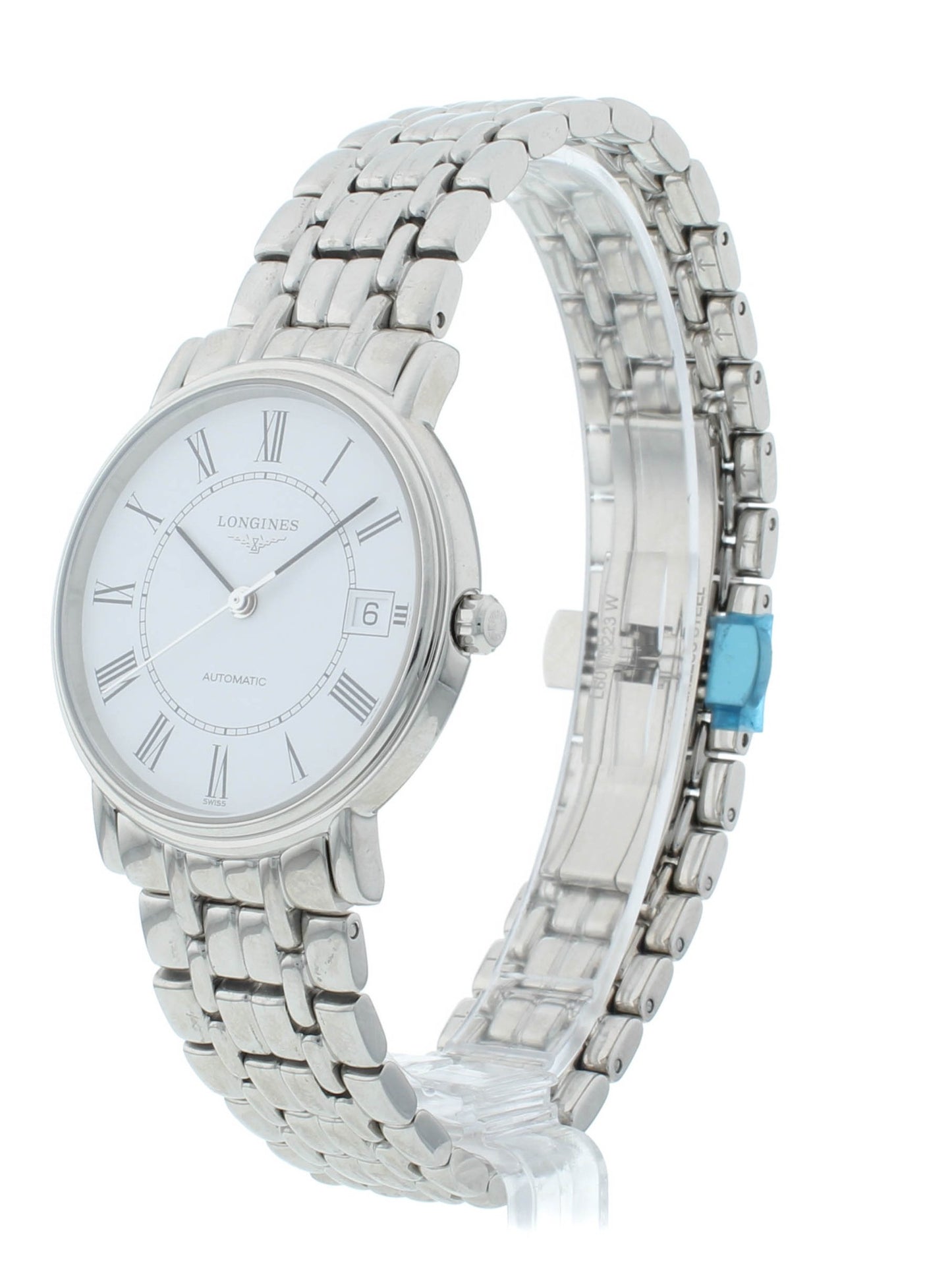 Longines Presence 34.5mm Automatic White Dial Ladies Watch L4.821.4.11.6