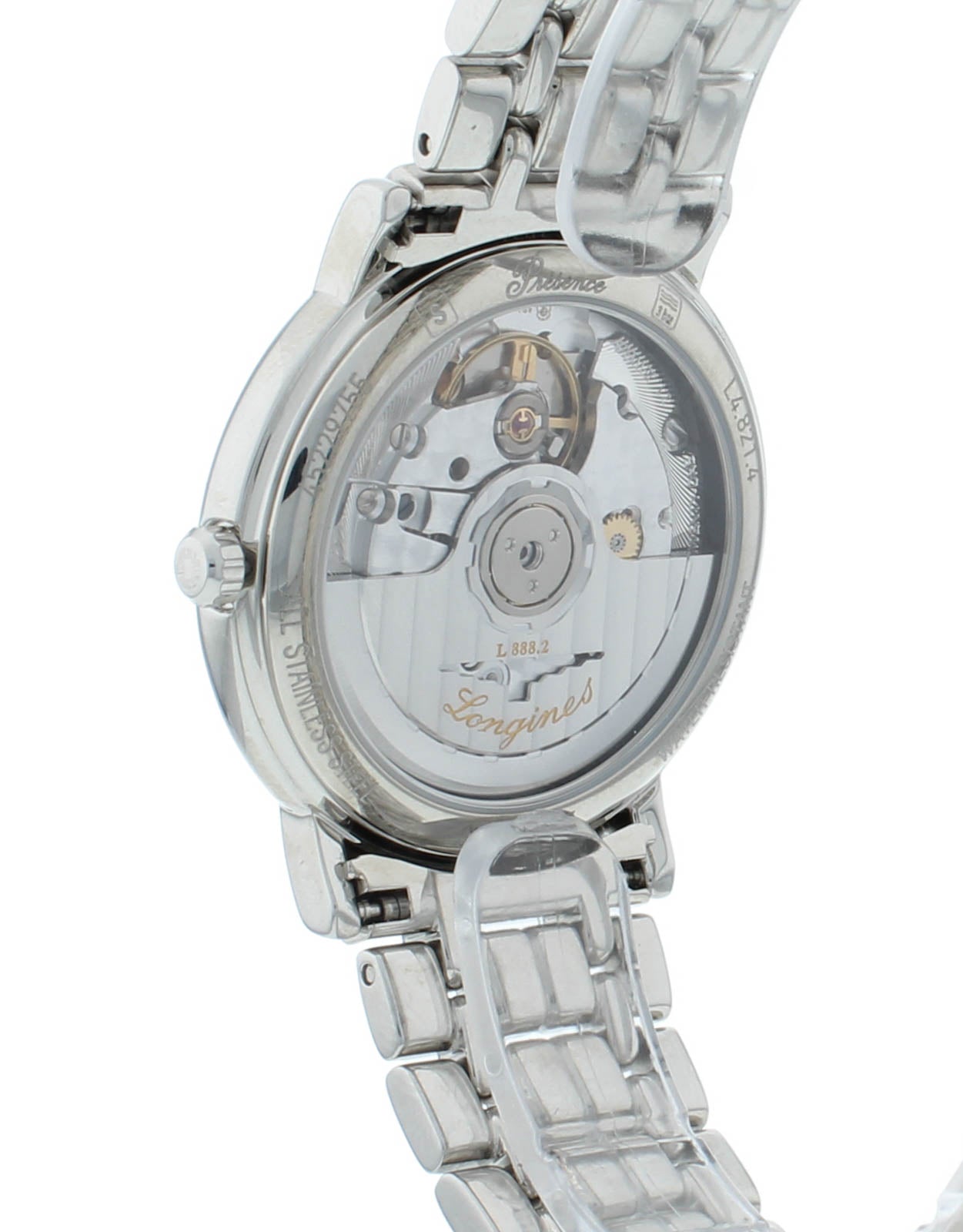 Longines Presence 34.5mm Automatic White Dial Ladies Watch L4.821.4.11.6