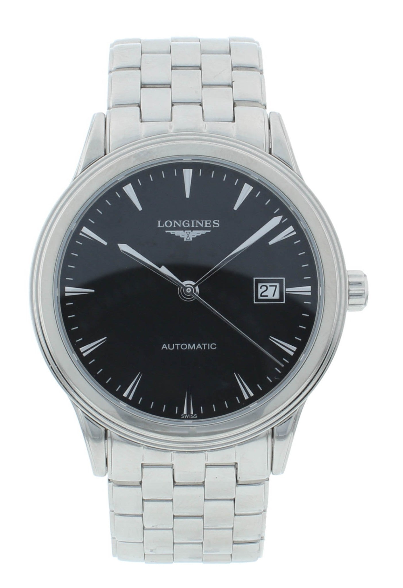 Longines Flagship 40mm Automatic Black Dial Men's Watch L4.984.4.52.6