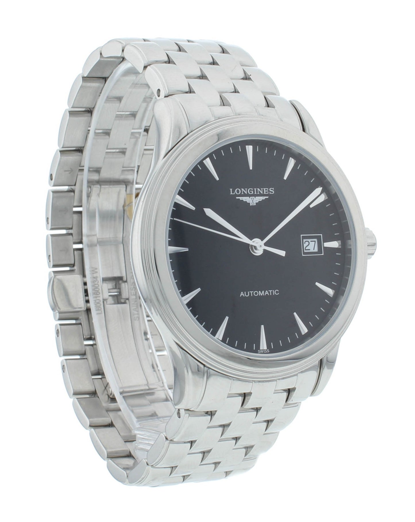 Longines Flagship 40mm Automatic Black Dial Men's Watch L4.984.4.52.6