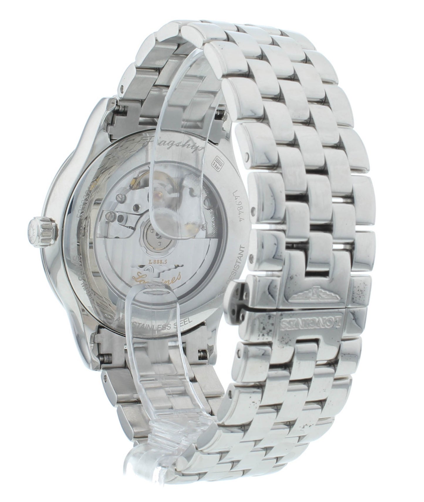 Longines Flagship 40mm Automatic Black Dial Men's Watch L4.984.4.52.6