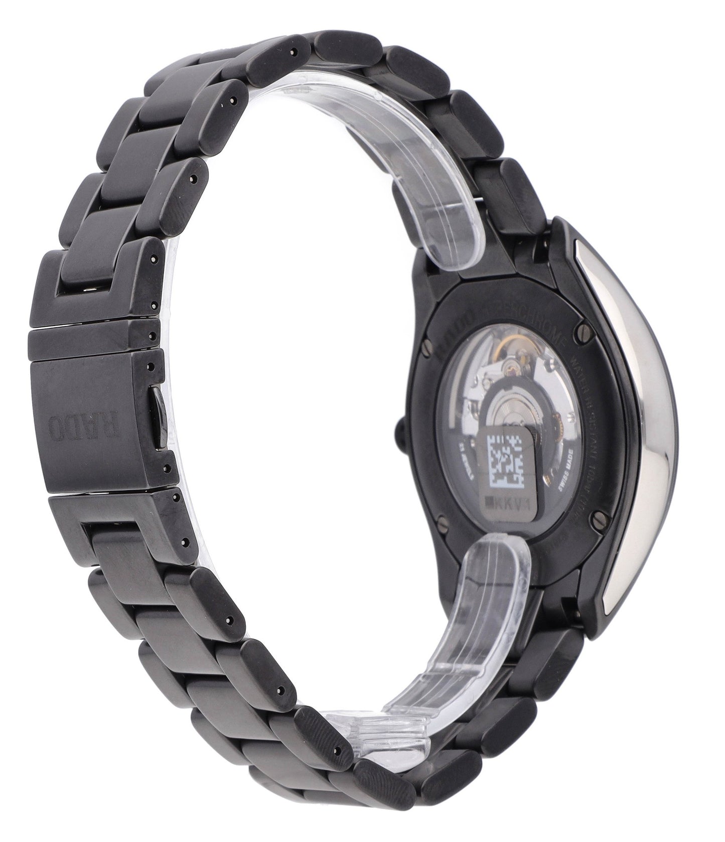 Rado HyperChrome 42mm Automatic GMT Black Dial Ceramic Men's Watch R32167152