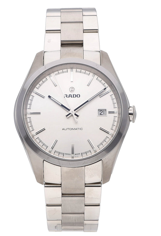 Rado HyperChrome Auto 40mm Steel & Ceramos Silver Dial Men's Watch R32115103