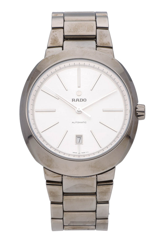 Rado D-Star Automatic 42mm Silver Dial Ceramic Men's Watch R15760102