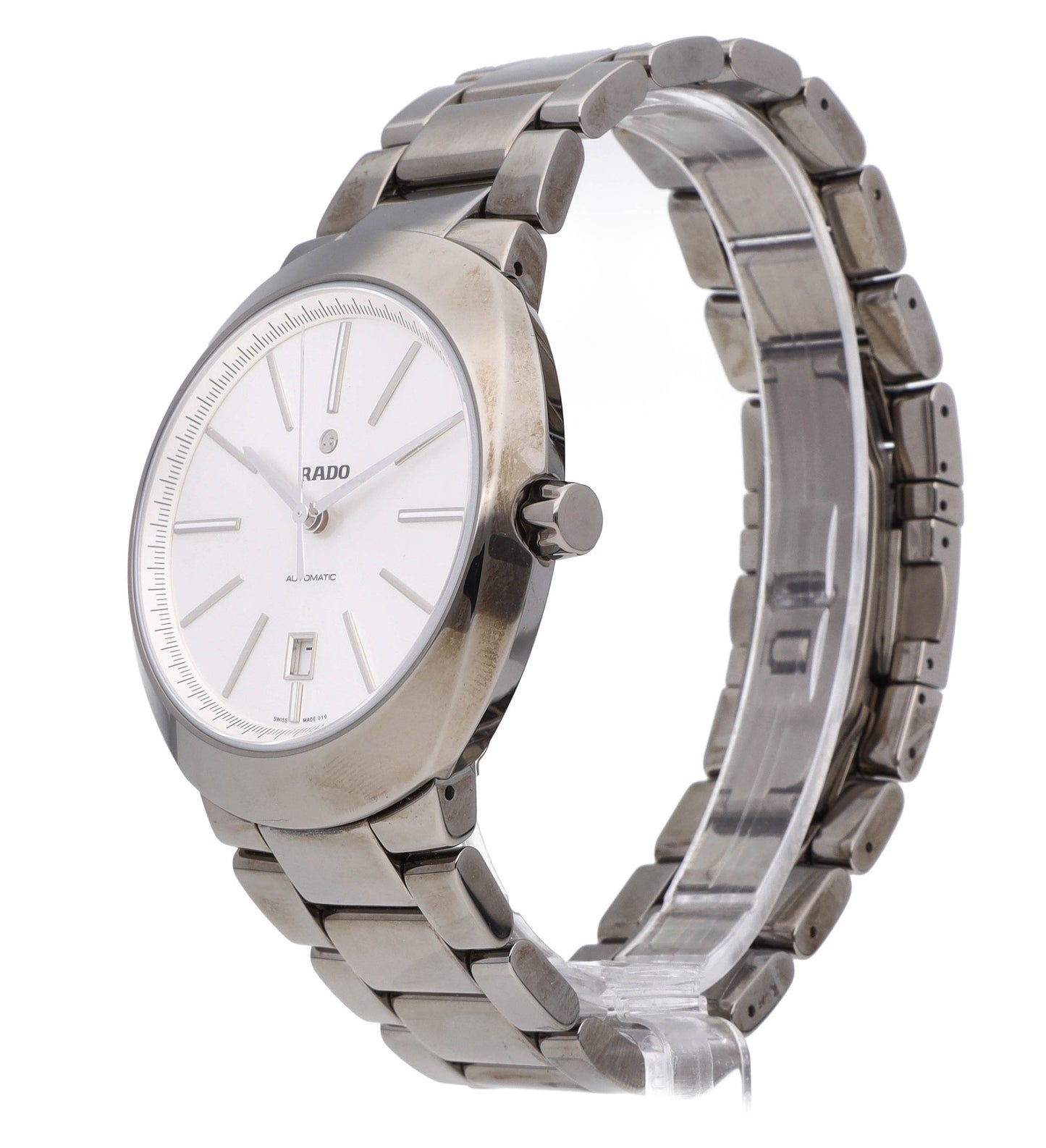 Rado D-Star Automatic 42mm Silver Dial Ceramic Men's Watch R15760102