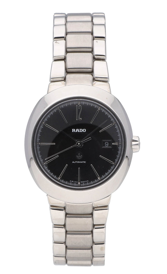 Rado D-Star Automatic 30mm Black Dial Stainless Steel Ladies Watch R15514153