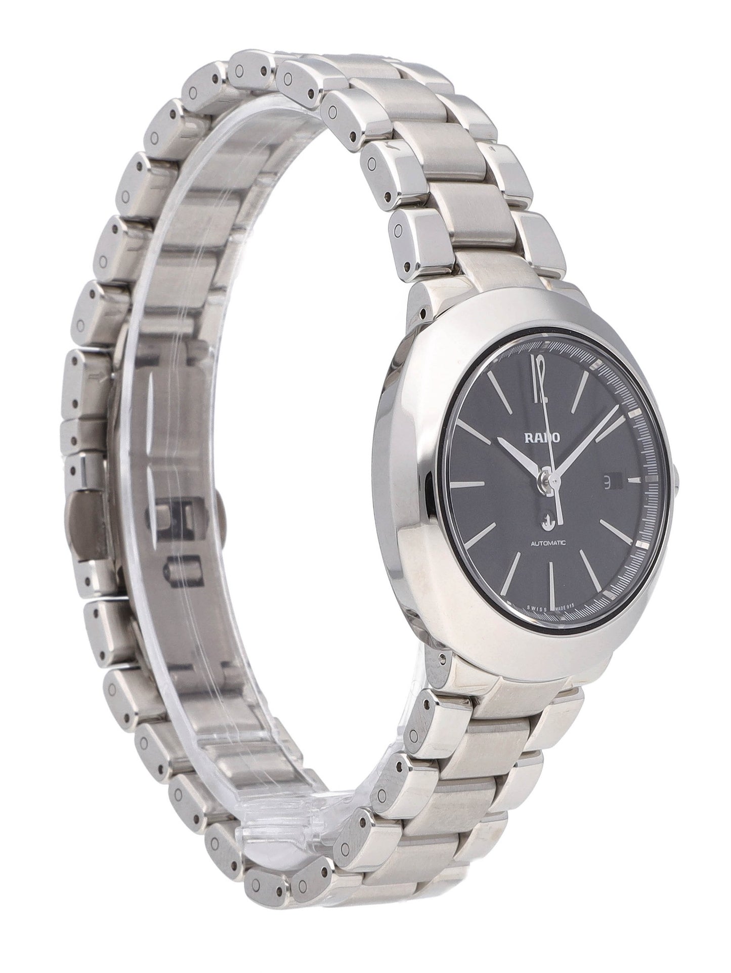 Rado D-Star Automatic 30mm Black Dial Stainless Steel Ladies Watch R15514153