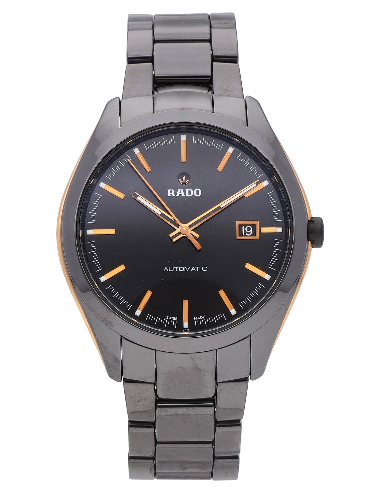 Rado HyperChrome XL 42mm Automatic Black Dial Ceramic Men's Watch R32291152