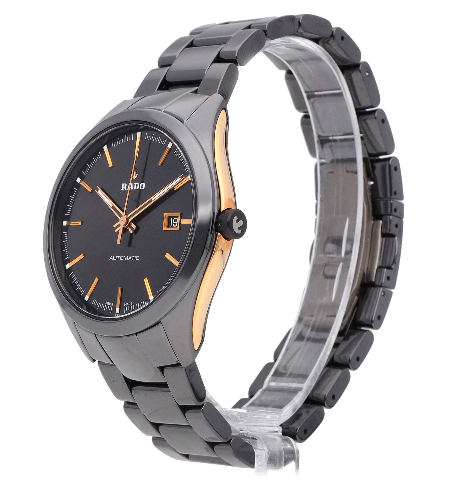 Rado HyperChrome XL 42mm Automatic Black Dial Ceramic Men's Watch R32291152
