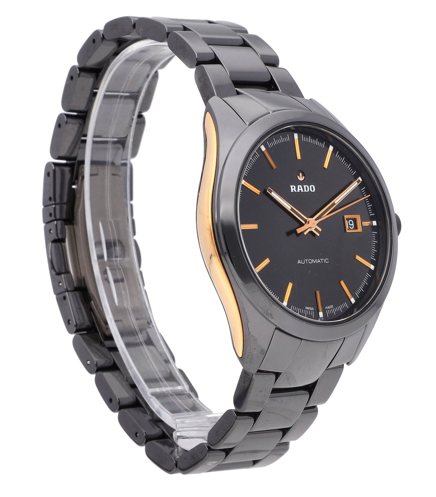 Rado HyperChrome XL 42mm Automatic Black Dial Ceramic Men's Watch R32291152