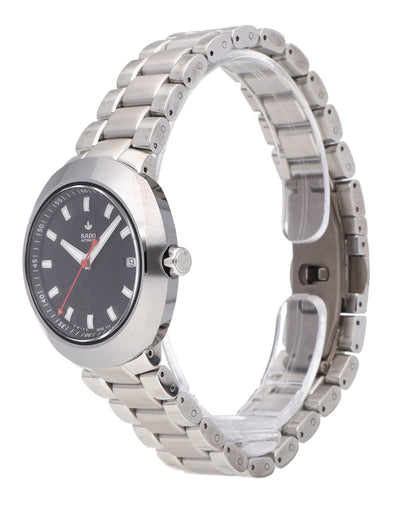 Rado D-Star Black Wave Pattern Dial 30mm Automatic Ladies Watch R15947153