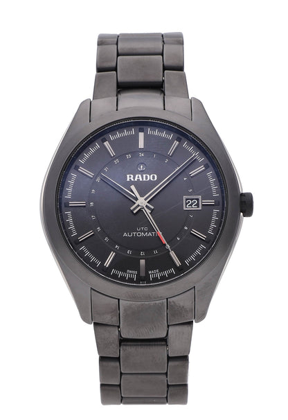 Rado HyperChrome 42mm Automatic GMT Black Dial Ceramic Men's Watch R32167152