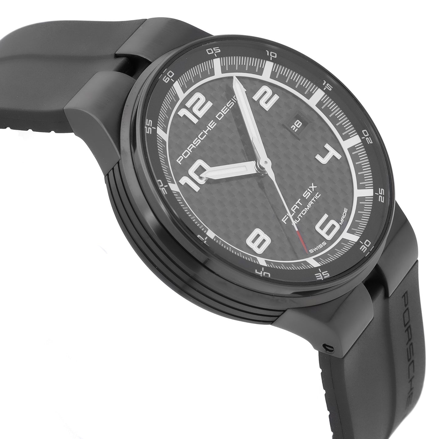 Porsche Design Flat Six 40mm Black Dial Automatic Men’s Watch P.635143041254