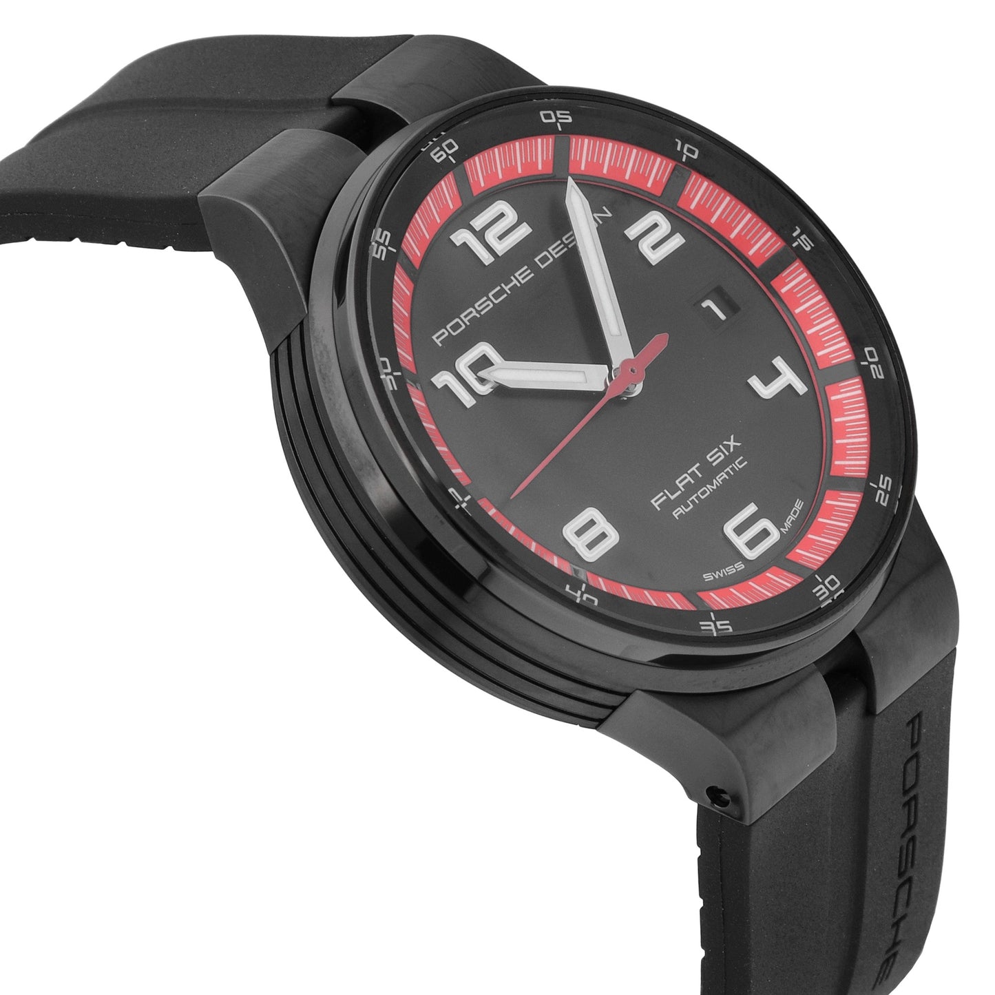 Porsche Design Flat Six 40mm Black Dial Automatic Men’s Watch P.635143441254